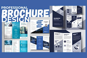 design one pager brochure product catalog for skincare, medical healthcare brand