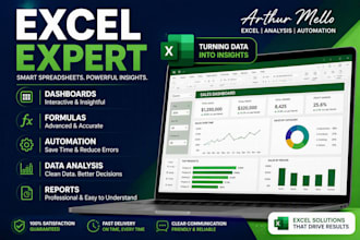 create, fix, automate, and optimize excel spreadsheets