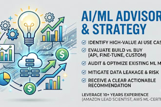 consult on your ai ml strategy, model selection, and technical roadmap