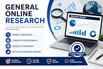do professional online research and data collection