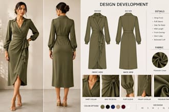 create professional sewing patterns with grading in PDF and dxf format