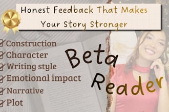 beta read your script and provide detailed feedback