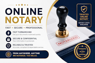 provide fast UK US online notary, online notarization services, usps form 1583