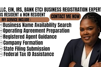 register US llc in florida, california, texas, wyoming and get ein number