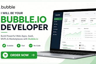 be your bubble developer for bubble io website bubble app bubble mvp bubble saas