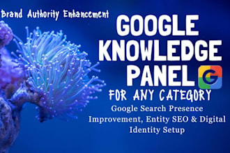 create a lifetime google knowledge panel for any category