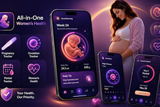 develop ai pregnancy test app ovulation tracker app health app menstrual app