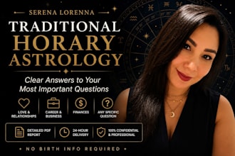 answer your question using traditional horary astrology