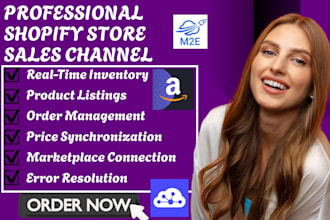 setup shopify sales channel m2e litcommerce mulwi cedcommerce shop market sync