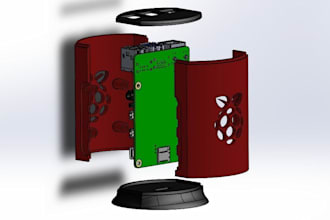 do 3d printable pcb enclosure design electronics product casing for 3d printing