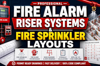 ny, ca, fl, tx, fire alarm riser systems fire sprinkler hydraulic calculations
