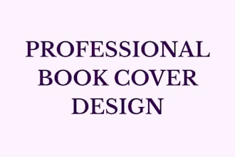 design a professional book cover