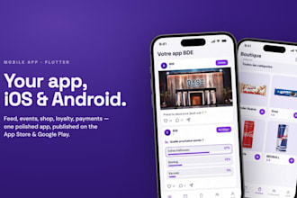 develop your mobile app with flutter for ios and android