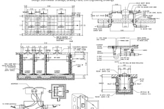 design stormwater drainage, grading plans, civil engineering drawings
