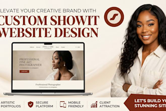 design redesign showit website customize showit website or showit template