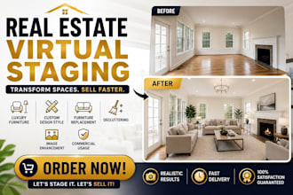 do professional real estate virtual staging and home digital staging services