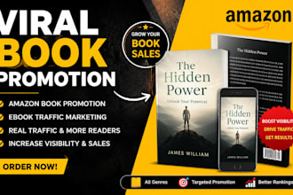 book promotion campaign and ebook marketing with amazon KDP ads, ebook promotion