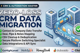 transfer and migrate your data between any CRM platforms with zero loss