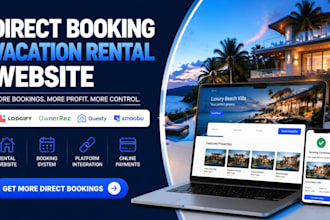 create a direct booking vacation rental website vrbo lodgify ownerrez guesty