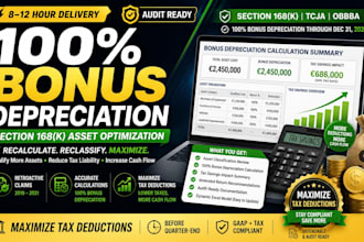 file your business tax return and maximize deductions with bonus depreciation