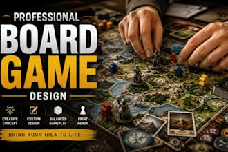 design board game, card game, tabletop game, game assets