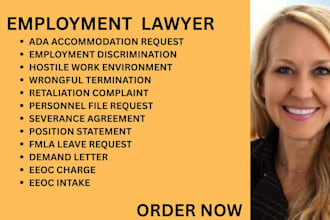 be your ca, ny, florida employment lawyer for wrongful hiring, and eeoc charges