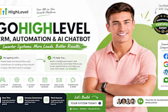 setup gohighlevel crm workflow ghl automation and ai chatbot