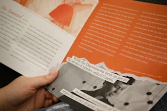 create a book layout and typeset