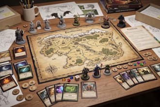 design custom board game artwork card game design and tabletop game assets