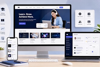 bulid lms educational website, coaching wordpress lms, learndash lms website