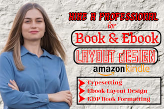 book layout design book formatting book ebook design KDP formatting typesetting
