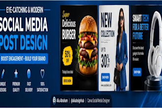 design professional canva flyers, posters and banners