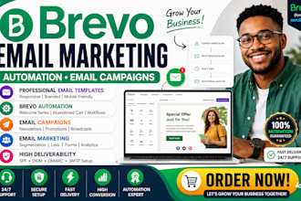 brevo email marketing, automation, campaigns and templates