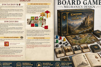 design card game mechanics and develop your card game