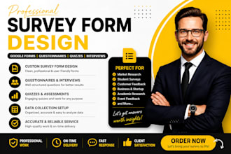 design survey form, questionnaire, interviews, nps, customer satisfaction