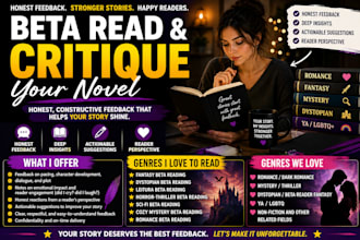 beta read, critique, romance beta reader, alpha reader, beta reader fantasy