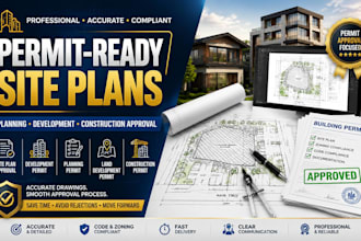 prepare site plan approval planning permit land development permit construction