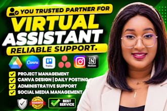 be your personal executive virtual assistant for daily and admin tasks