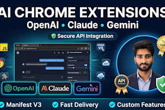 build a secure ai chrome extension with openai, claude or gemini