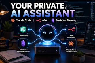 build claude code n8n jarvis ai assistant with obsidian hermes agent vps