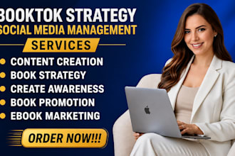 grow your author brand with booktok social media management and strategy