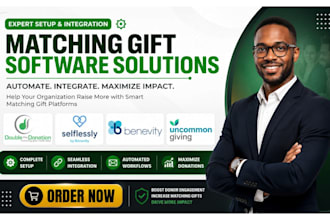 double the donation selflessly benevity uncommon giving matching gift software