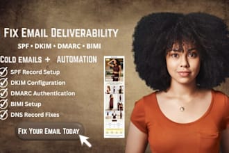 fix dmarc bimi spf dkim for email