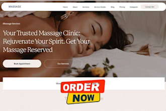 design wix website for med spas aesthetic clinic plastic surgery clinic
