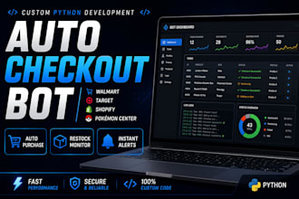 do auto checkout bot purchase bot pokemon bot shopping autobuying bot target bot