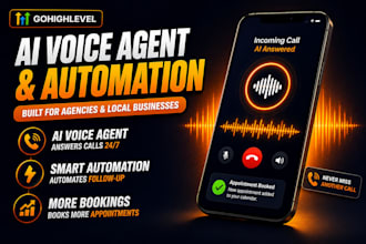 set up gohighlevel ai voice automation for agencies and local businesses