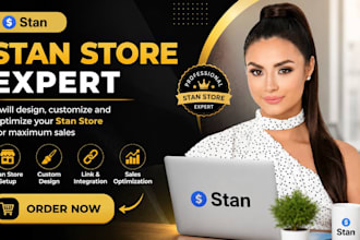 do stan store marketing, setup, promotion, and sales funnel strategy