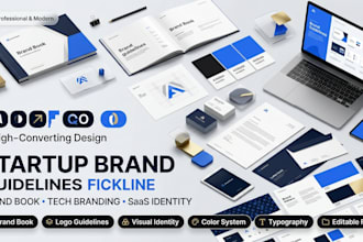 do startup brand guideline, brand book, tech branding, saas brand guide identity