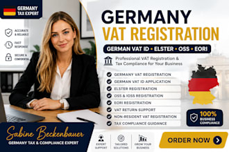 register germany vat, elster and vat id for amazon fba sellers