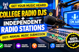 connect independent artists with college radio djs through music submission